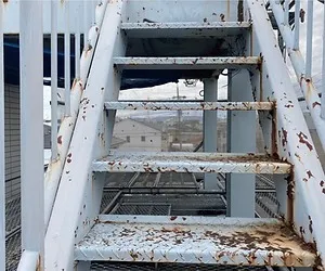 サビによる浸食